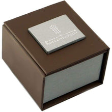 Load image into Gallery viewer, 8mm Steampunk Titanium Gear Wheel Pinion Bolts Ring Black Zirconium Wedding Band Rivet