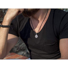 Load image into Gallery viewer, 925 Viking Valkyrie Pendant Nordic Celtic Pagan Necklace Norse Mythology Scandinavian Jewelry for Men and Women Ancient Warrior Amulet/Additional Option -Sterling Silver Chains