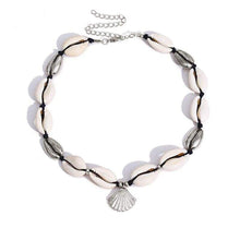 Load image into Gallery viewer, Artilady shell choker necklace gold chain necklace Cowrie boho jewelry for women party gift drop shipping - 200000162