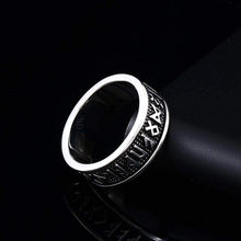 Load image into Gallery viewer, Beier 316L Stainless Steel nose viking Amulet rune words Odin s Symbol for men scandinavian wholesale ring jewelry BR8-595