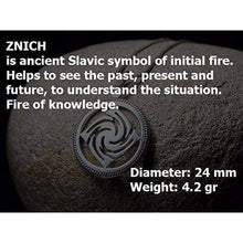 Load image into Gallery viewer, Circle of Life Pendant Occult Solar Symbol Necklace 925 Sterling Silver Choker Ancient Slavic Sun Energy Amulet Esoteric Buddhist Hindu Jewelry for Men Women