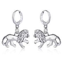 Load image into Gallery viewer, Dayoff Europe Star Animals Pendant Hoop Earrings Women Cute Gold Silver Color Moon Cross Circle Earrings Trendy Jewelry E71 - 200000170