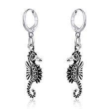 Load image into Gallery viewer, Dayoff Europe Star Animals Pendant Hoop Earrings Women Cute Gold Silver Color Moon Cross Circle Earrings Trendy Jewelry E71 - 200000170