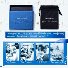 Load image into Gallery viewer, FaithHeart Cremation Urn Necklace Women Men 18K Gold Plated Memento Jewelry Pet Ashes/Perfume Heart Keepsake Pendant Necklace for Memory