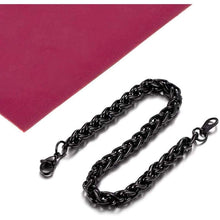 Load image into Gallery viewer, FaithHeart Cross Bracelet Bible Verse Prayer Jewelry, Stainless Steel/18K Gold Plated Resilient Beads Chain Bracelet Christian Praying Hands Coin Medal Saint Benedict Bracelets (Send Gift Box)