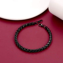 Load image into Gallery viewer, FaithHeart Cross Bracelet Bible Verse Prayer Jewelry, Stainless Steel/18K Gold Plated Resilient Beads Chain Bracelet Christian Praying Hands Coin Medal Saint Benedict Bracelets (Send Gift Box)