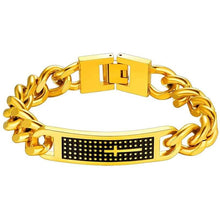 Load image into Gallery viewer, FaithHeart Cross Bracelet Bible Verse Prayer Jewelry Stainless Steel/18K Gold Plated Resilient Beads Chain Bracelet Christian Praying Hands