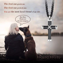 Load image into Gallery viewer, FaithHeart Cross Cremation Urn Necklace Women Men Stainless Steel Memento Jewelry Pet Ashes/Perfume Keepsake Pendant Necklace for Memory