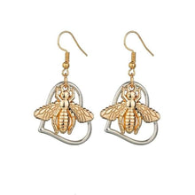 Load image into Gallery viewer, Individuality Gold&Sliver Insect Drop Earrings For Women Special Fashion Design Jewelry Classic Decoration Earrings Gold - 200000168