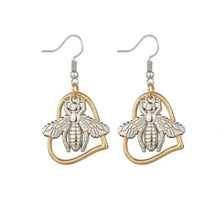 Load image into Gallery viewer, Individuality Gold&Sliver Insect Drop Earrings For Women Special Fashion Design Jewelry Classic Decoration Earrings Gold - 200000168