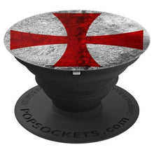 Load image into Gallery viewer, Knight Templar Crusader Distressed Red Cross - Cell Phone Mount