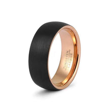 Load image into Gallery viewer, religous-jesus-cross-ring-amulet-jewlry-gold-black-rosegold-stainless-steel-letter-initials-letter-monogram-bible-rings-women-5-colors