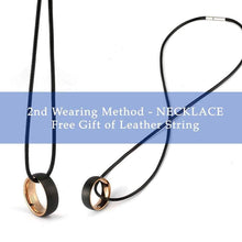 Load image into Gallery viewer, religous-jesus-cross-ring-amulet-jewlry-gold-black-rosegold-stainless-steel-letter-initials-letter-monogram-bible-rings-women-5-colors