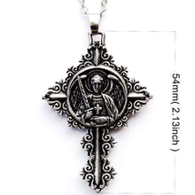 Load image into Gallery viewer, Men Necklace Archangel Michael Protect Me Saint Shield Protection Pendant Amulet Jewelry - Pendant Necklace