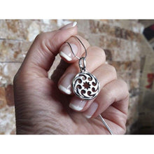 Load image into Gallery viewer, Ninja Throwing Stars Necklace Martial Arts Sports Jewelry for Men Women Japanese Shuriken Pendant Samurai Weapon Star Charm Japan Style Gift / 925 Sterling Silver