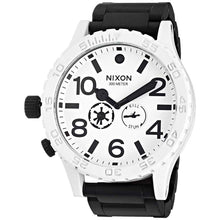 Load image into Gallery viewer, NIXON 51-30 Chrono Mens Underwater Stainless Steel Watch (51mm Stainless Steel Band) - Matte Black/Matte Gunmetal - 9626719011