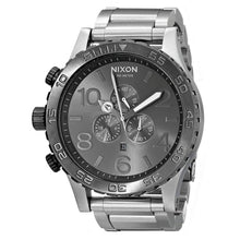 Load image into Gallery viewer, NIXON 51-30 Chrono Mens Underwater Stainless Steel Watch (51mm Stainless Steel Band) - Silver-Tone/Gunmetal - 9626719011