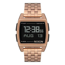 Load image into Gallery viewer, Nixon Base Mens Retro Style Smart Watch (38mm. Digital Face/Stainless Steel Band) - 11300717011