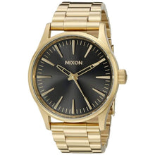 Load image into Gallery viewer, NIXON Mens A4501604 Sentry 38 SS Analog Display Analog Quartz Gold Watch - Watch