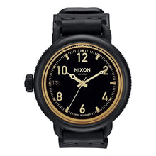 Load image into Gallery viewer, NIXON Mens A488 October 48 5mm Strap Watch - All Black/Orange - Watch