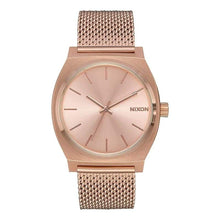 Load image into Gallery viewer, NIXON Time Teller Stainless Steel - Rose Gold Face/Rose Gold Milanese Band - 9626719011