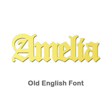 Load image into Gallery viewer, Personalized Name Necklace Name Pendant Nameplate Choker Necklace Custom Name Jewelry Any Name Christmas Gifts - Pendant Necklace