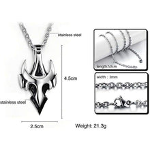 Load image into Gallery viewer, Pewter Viking Necklace Norse Amulet Pendant Necklace Celtic Pagan Jewelry Viking Gift Jewelry