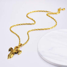 Load image into Gallery viewer, PROSTEEL Eye of Horus Necklace Ankh Cross Pendant Amulet Ancient Egyptian Protection Spiritual Ethnic Gold Plated Women Men Jewelry Gift Eye