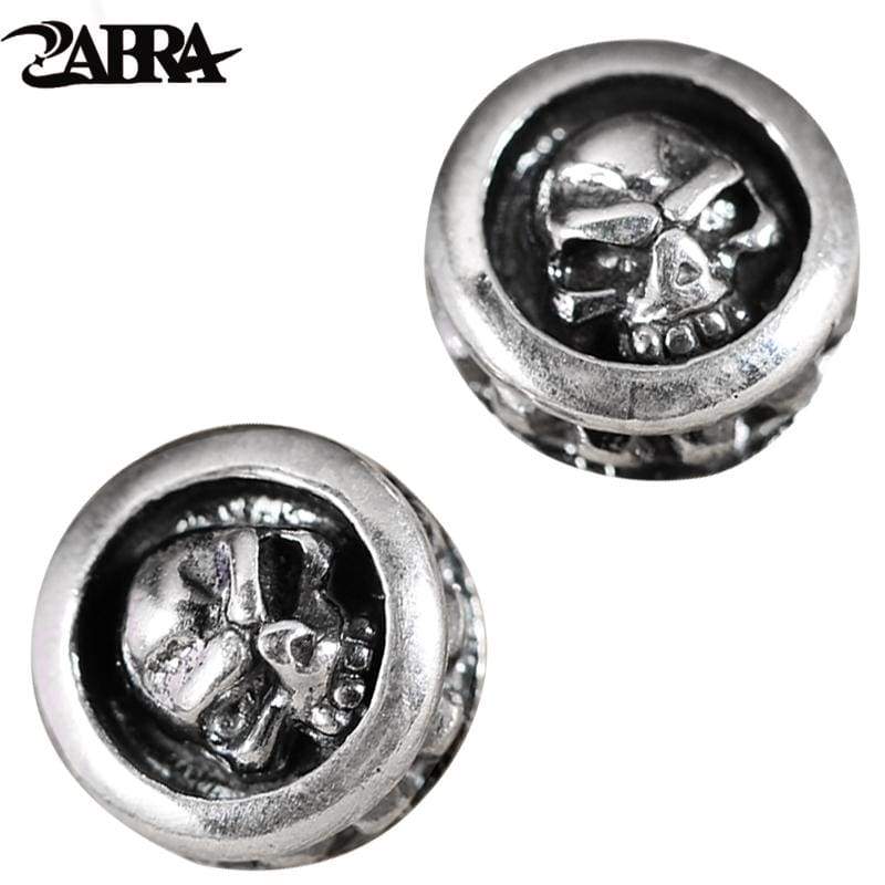 925 Sterling Silver Earrings Studs Set for Men + Women Small Earrings Rock Gothic Retro Jewelry Brinco