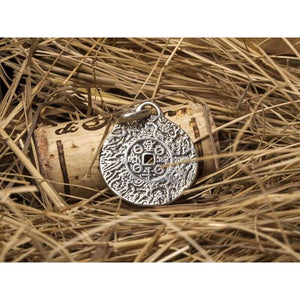 925 Sterling Silver Lucky Coin Necklace Ancient Chinese Coins Money Pendant Evil Eye Good Luck Charm Feng Shui Attract Fortune Amulet Talisman Jewelry Gift for Men Women/Handmade