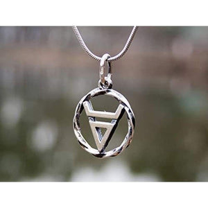 925 Sterling Silver Veles Pendant Viking Necklace for Men Women Norse Wiccan Jewelry Pagan Slavic Symbol Amulet Talisman of Prosperity and Wealth Handmade/Additional Option -Sterling Silver Chains