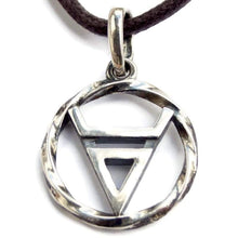 Load image into Gallery viewer, 925 Sterling Silver Veles Pendant Viking Necklace for Men Women Norse Wiccan Jewelry Pagan Slavic Symbol Amulet Talisman of Prosperity and Wealth Handmade/Additional Option -Sterling Silver Chains
