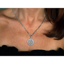 Load image into Gallery viewer, 925 Sterling Silver Viking Sword in Yngling Star Pendant Necklace for Men Ancient Mens Energy Protection Amulet Talisman Slavic Symbol Norse Nordic Jewelry/Handmade
