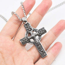 Load image into Gallery viewer, AMUMIU Stainless Steel Pendant Christian Bible Prayer Cross Pendant Men Necklace Charming Gifts Jewelry HZP348
