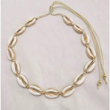 Load image into Gallery viewer, Artilady shell choker necklace gold chain necklace Cowrie boho jewelry for women party gift drop shipping - 200000162
