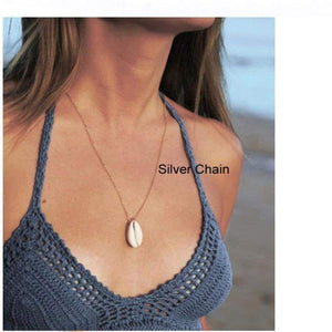 Artilady shell choker necklace gold chain necklace Cowrie boho jewelry for women party gift drop shipping - 200000162