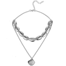Load image into Gallery viewer, Artilady shell choker necklace gold chain necklace Cowrie boho jewelry for women party gift drop shipping - 200000162
