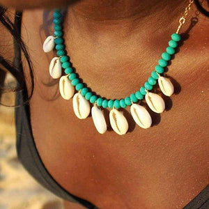 Artilady shell choker necklace gold chain necklace Cowrie boho jewelry for women party gift drop shipping - 200000162