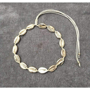 Artilady shell choker necklace gold chain necklace Cowrie boho jewelry for women party gift drop shipping - 200000162