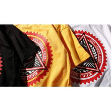 Load image into Gallery viewer, Bebovizi Brand Men Hip Hop Geometry Triangle T Shirts illuminati Eye of Godfather Printed Street Wear Tops Tees Yellow Tshirt - 200000783
