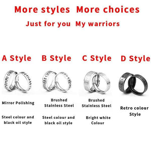 BEIER Width 8mm Fashion Viking Rune Ring Simple Wedding Jewelry for man women Lover gift Retro Style Dropshipping BR-R105