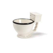 Load image into Gallery viewer, BigMouth inc. the Original Toilet Mug Hilarious 12 oz Ceramic Coffee Cup in the Shape of a Toilet Perfect for Home or office Makes a Great
