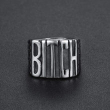 Load image into Gallery viewer, Bitch Fight Club Biker MC Knuckles Ring
