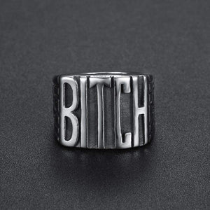 Bitch Fight Club Biker MC Knuckles Ring