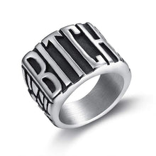 Load image into Gallery viewer, Bitch Fight Club Biker MC Knuckles Ring
