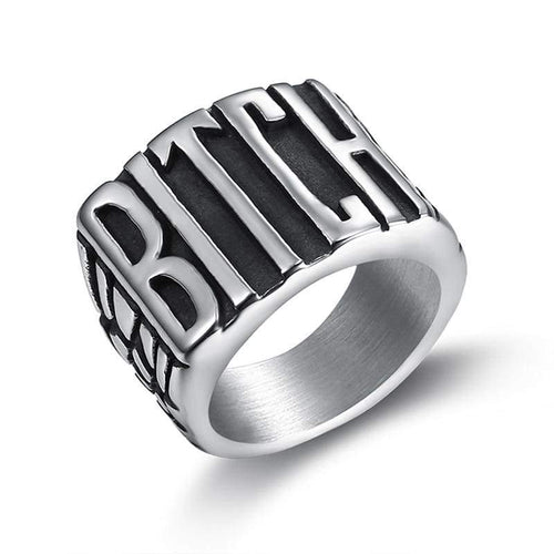 Bitch Fight Club Biker MC Knuckles Ring