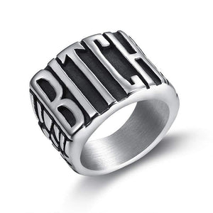 Bitch Fight Club Biker MC Knuckles Ring