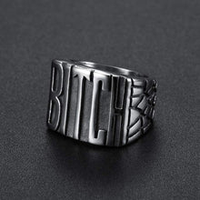 Load image into Gallery viewer, Bitch Fight Club Biker MC Knuckles Ring
