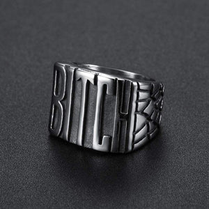 Bitch Fight Club Biker MC Knuckles Ring