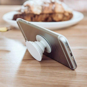 Black-White American Flag - USA PopSockets Grip and Stand for Phones and Tablets - Cell Phone Mount